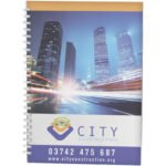 Desk-Mate® wire-o A4 notebook PP cover