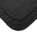 Fleece blanket in pouch - black - Image 4
