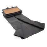 Impact AWARE™ RPET picnic blanket with PU cover - anthracite - Image 5