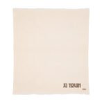 Ukiyo Aware™ Polylana® woven blanket 130x150cm - off white - Image 5