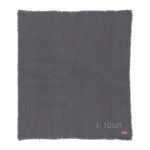 Ukiyo Aware™ Polylana® woven blanket 130x150cm - grey - Image 5