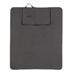 Impact Aware™ RPET foldable quilted picnic blanket - anthracite - Image 7