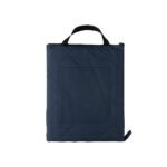 Impact Aware™ RPET foldable quilted picnic blanket - navy - Image 2