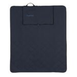 Impact Aware™ RPET foldable quilted picnic blanket - navy - Image 7