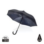 23" Impact AWARE™ RPET 190T reversible umbrella - anthracite