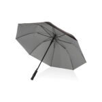 27" Impact AWARE™ RPET 190T dual colour auto open umbrella - silver - Image 2