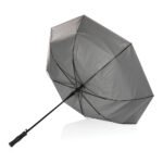 27" Impact AWARE™ RPET 190T dual colour auto open umbrella - silver - Image 4