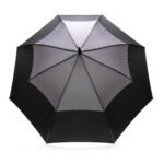 27" Impact AWARE™ RPET 190T auto open stormproof umbrella - anthracite - Image 3