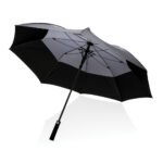 27" Impact AWARE™ RPET 190T auto open stormproof umbrella - anthracite - Image 6