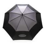 27" Impact AWARE™ RPET 190T auto open stormproof umbrella - anthracite - Image 7