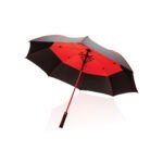 27" Impact AWARE™ RPET 190T auto open stormproof umbrella - red - Image 2
