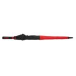 27" Impact AWARE™ RPET 190T auto open stormproof umbrella - red - Image 5