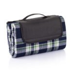 Tartan picnic blanket - navy - Image 3