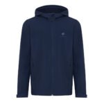 Iqoniq Makalu men recycled polyester soft shell jacket - navy - Image 9