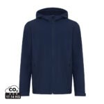 Iqoniq Makalu men recycled polyester soft shell jacket - navy