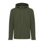 Iqoniq Makalu men recycled polyester soft shell jacket - khaki - Image 2