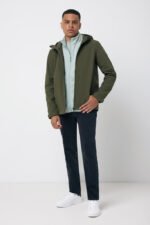 Iqoniq Makalu men recycled polyester soft shell jacket - khaki - Image 7