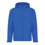 Iqoniq Makalu men recycled polyester soft shell jacket - royal blue - Image 2