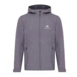 Iqoniq Makalu men recycled polyester soft shell jacket - vulcano heather grey - Image 9