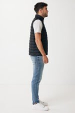 Iqoniq Meru men recycled polyester bodywarmer - black - Image 7