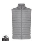 Iqoniq Meru men recycled polyester bodywarmer - silver grey