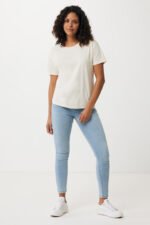 Iqoniq Yala women recycled cotton t-shirt - natural raw - Image 5