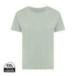 Iqoniq Yala women recycled cotton t-shirt - iceberg green