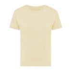 Iqoniq Yala women recycled cotton t-shirt - cream yellow - Image 2