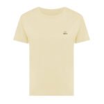 Iqoniq Yala women recycled cotton t-shirt - cream yellow - Image 4