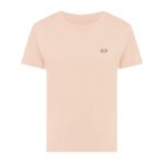 Iqoniq Yala women recycled cotton t-shirt - peach nectar - Image 4