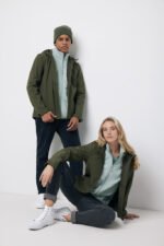 Iqoniq Makalu women recycled polyester soft shell jacket - khaki - Image 4