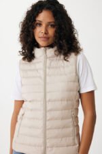 Iqoniq Meru women recycled polyester bodywarmer - desert - Image 7