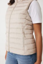 Iqoniq Meru women recycled polyester bodywarmer - desert - Image 8