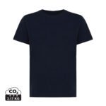 Iqoniq Koli kids recycled cotton t-shirt - navy