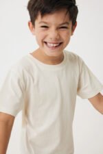 Iqoniq Koli kids recycled cotton t-shirt - natural raw - Image 7