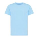 Iqoniq Koli kids recycled cotton t-shirt - sky blue - Image 2