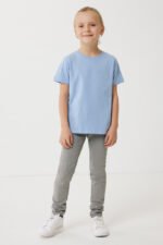 Iqoniq Koli kids recycled cotton t-shirt - sky blue - Image 5