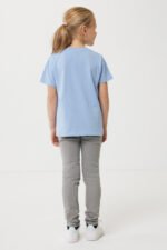 Iqoniq Koli kids recycled cotton t-shirt - sky blue - Image 6