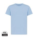Iqoniq Koli kids recycled cotton t-shirt - sky blue