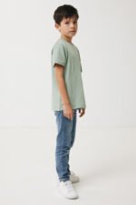 Iqoniq Koli kids recycled cotton t-shirt - iceberg green - Image 6