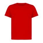 Iqoniq Koli kids recycled cotton t-shirt - red - Image 2