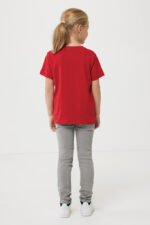 Iqoniq Koli kids recycled cotton t-shirt - red - Image 5