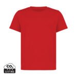 Iqoniq Koli kids recycled cotton t-shirt - red
