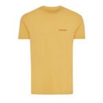 Iqoniq Bryce recycled cotton t-shirt - ochre yellow - Image 5