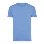 Iqoniq Manuel recycled cotton t-shirt undyed - heather blue - Image 5