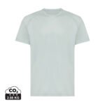 Iqoniq Tikal recycled polyester quick dry sport t-shirt - iceberg green