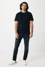 Iqoniq Sierra lightweight recycled cotton t-shirt - black - Image 4