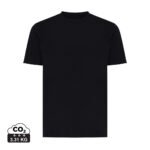 Iqoniq Sierra lightweight recycled cotton t-shirt - black
