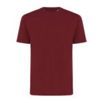 Iqoniq Sierra lightweight recycled cotton t-shirt - burgundy - Image 2