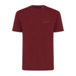 Iqoniq Sierra lightweight recycled cotton t-shirt - burgundy - Image 4
